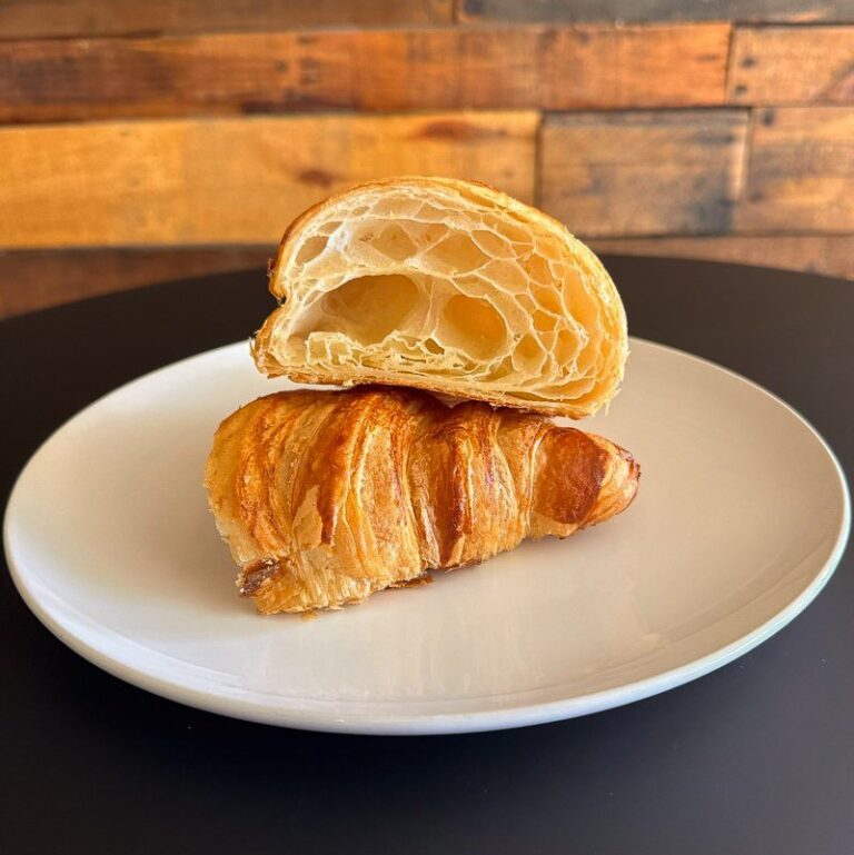 Bake Me Happy Bakery Standard Croissant Freshly Handmade Bakery in Tomball, Houston, TX croissant 2